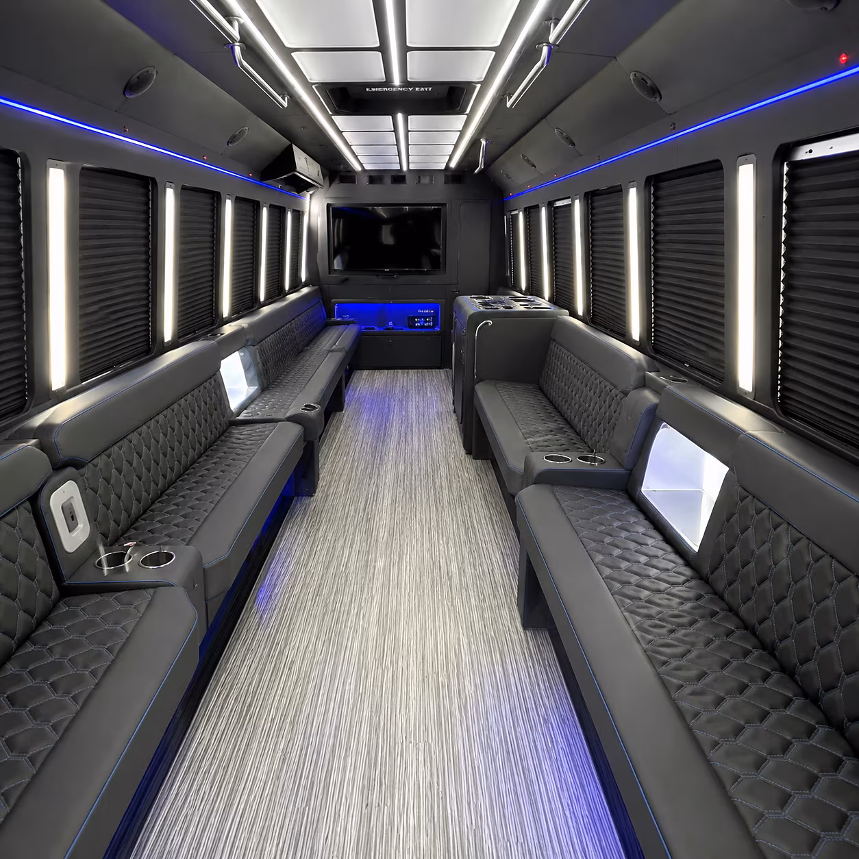 bronx party bus rentals inside